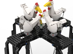 Pecking chicken toy