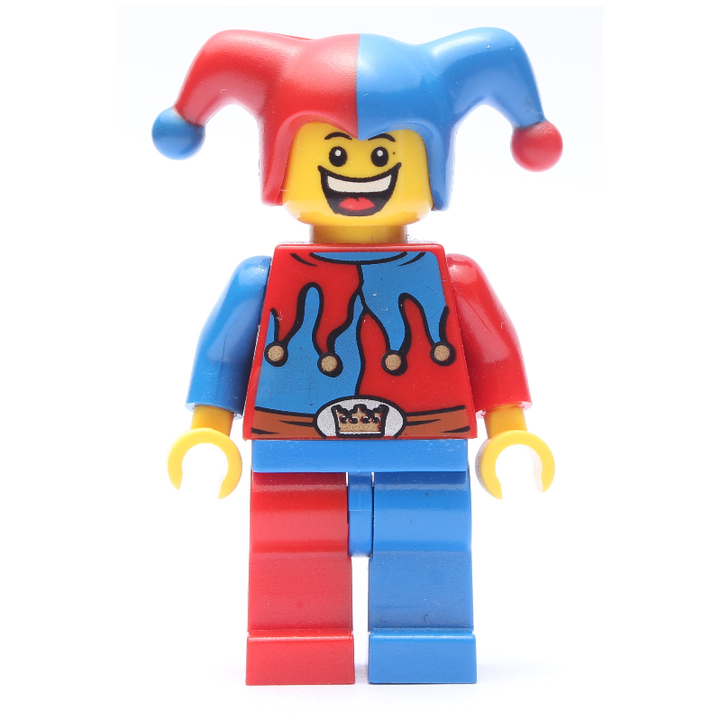 Lego Jester, Red and Blue