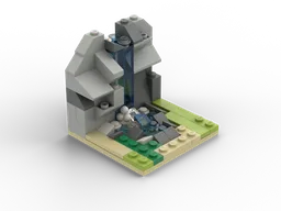 LEGO Waterfall moc