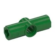 Technic Axle and Pin Connector Angled #2 - 180° / Green