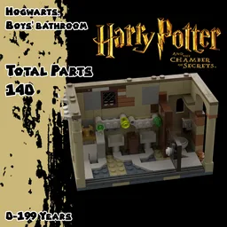 Hogwarts. Boys' bathroom