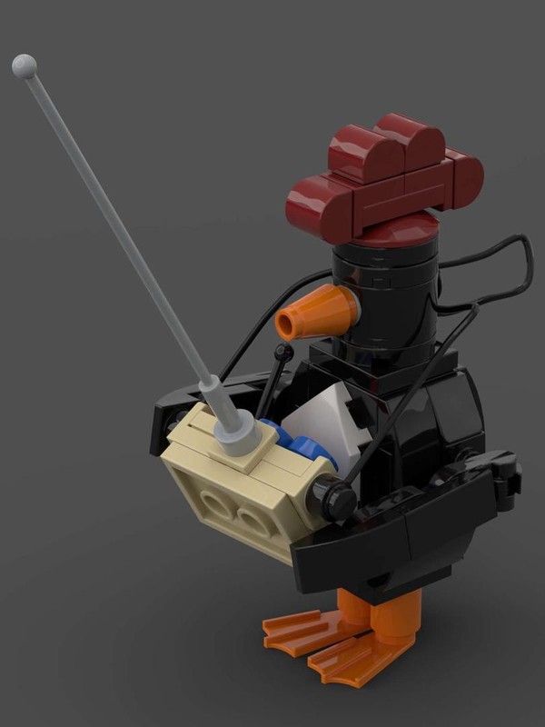 Lego Feathers McGraw the penguin - Wallace and Gromit