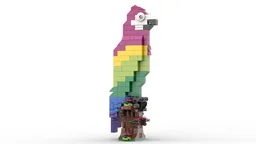 11033 Rainbow parrot
