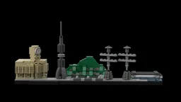 Gojira/Godzilla King Of The Monsters architecture skyline