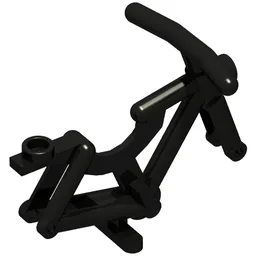 Bicycle Frame [Solid Stud] / Black
