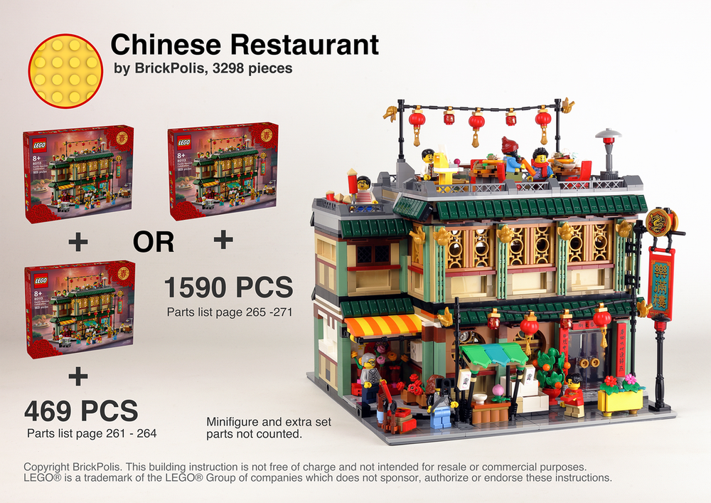 Lego Chinese Restaurant Modular