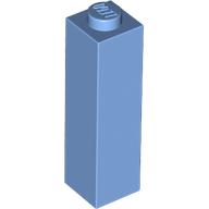 Lego Brick 1 x 1 x 3 / Medium Blue