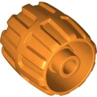 Wheel Hard Plastic Small (22mm D. x 24mm) / Orange