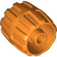 Lego Wheel Hard Plastic Small (22mm D. x 24mm) / Orange