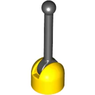 Lever Small Base with Black Lever / Yellow
