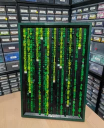 The Matrix Code Poster