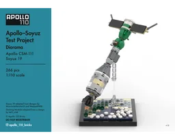 Apollo–Soyuz Test Project (ASTP) Diorama [1:110 scale]