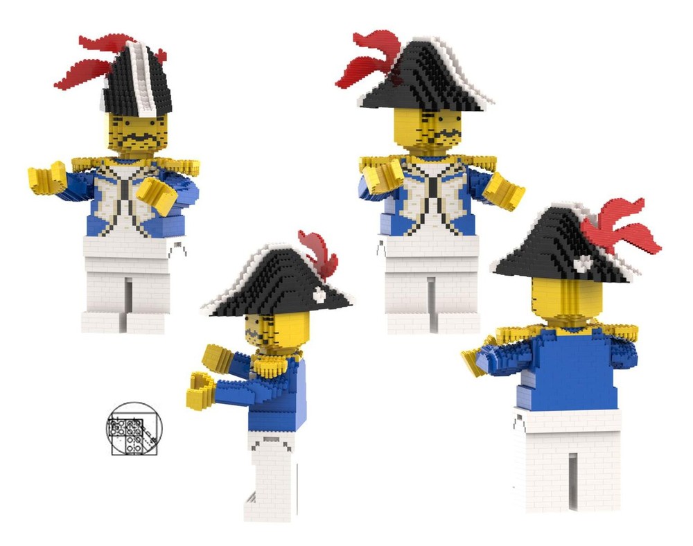 Lego Maxi figure Blue Governor