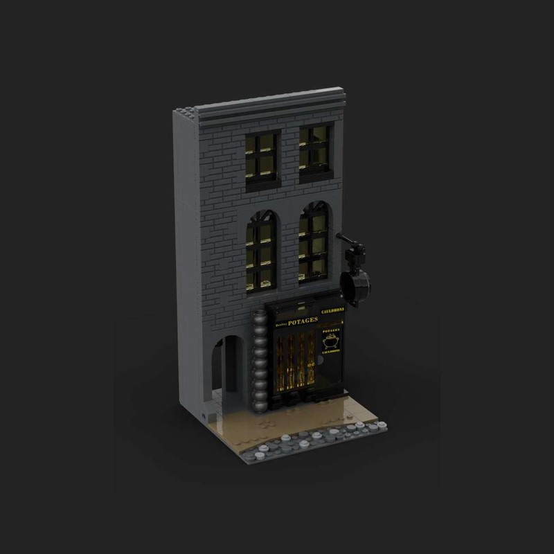Lego Diagon Alley 75978 Extension - Potages cauldrons