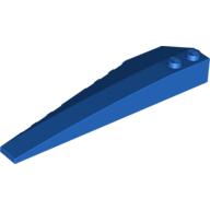Lego Brick Wedged, Curved 10 x 3 Right / Blue