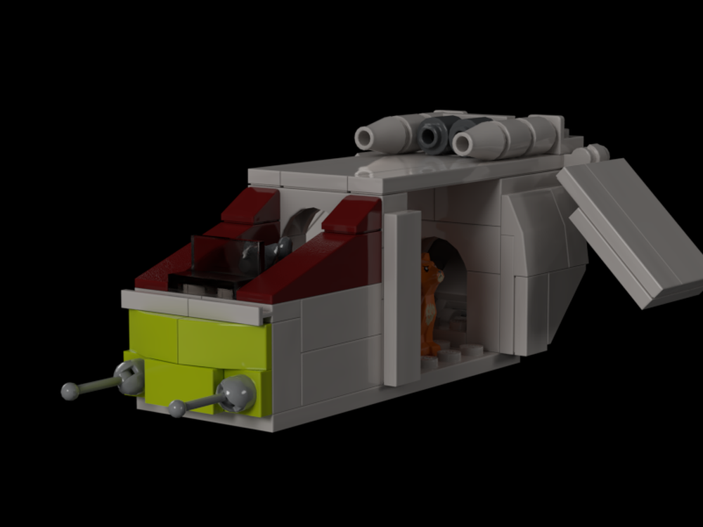 Lego cat gunship