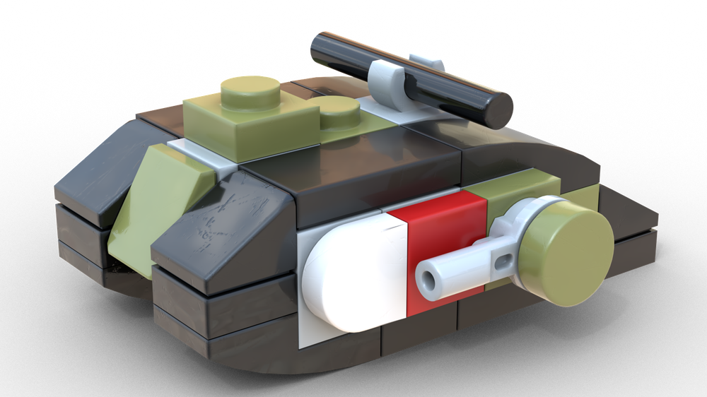 Lego British Mark V Tank, Micro-scale