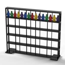 Minifigure Stand - 60 figs