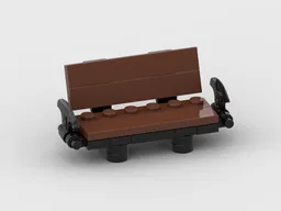 Simple park bench