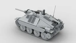 ww2 Jagdpanzer 38t - HETZER - static #800a