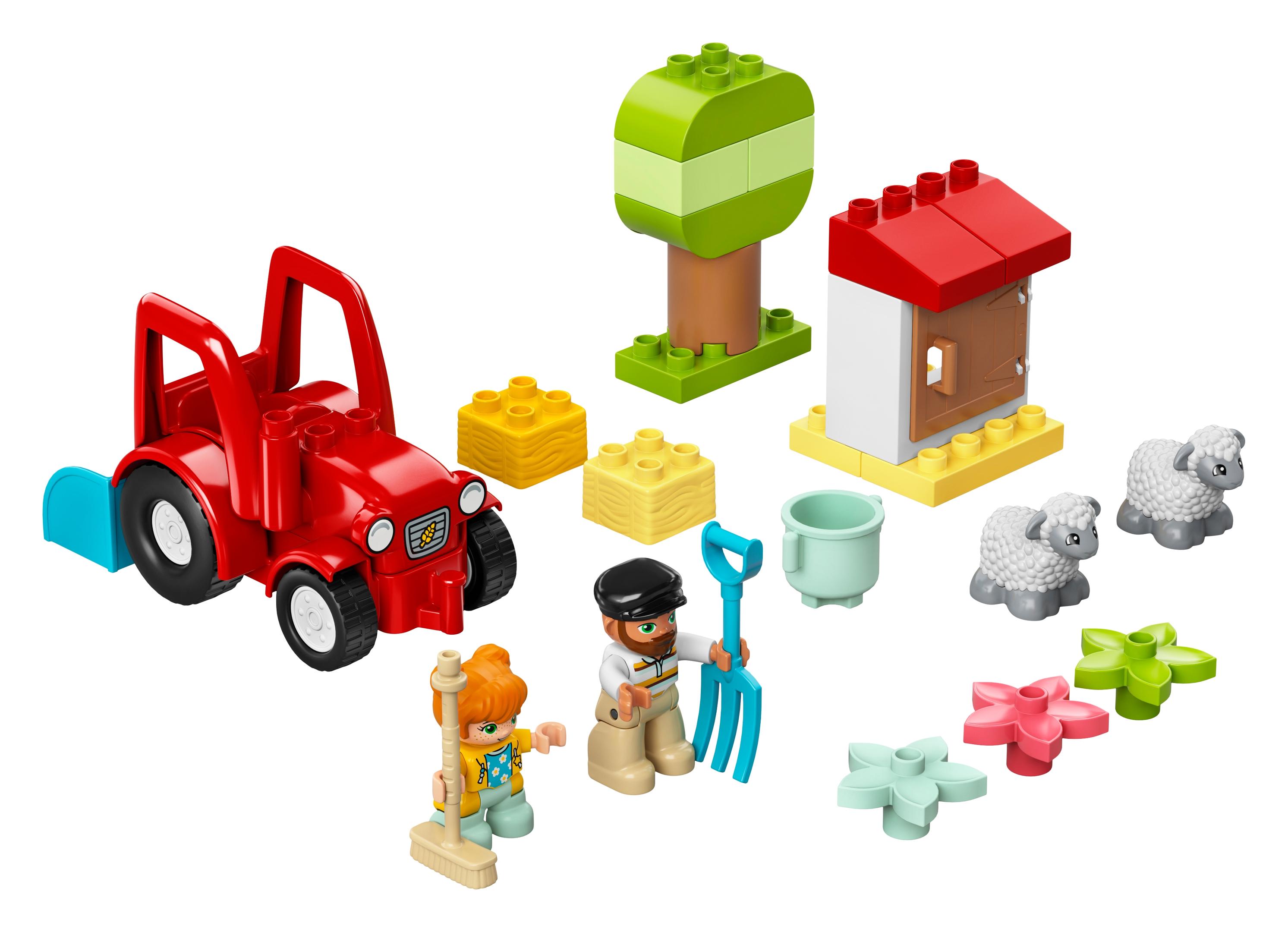 Lego Farm Tractor & Animal Care