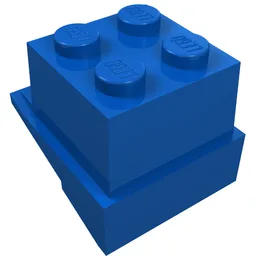 Fabuland, Roof Chimney / Blue