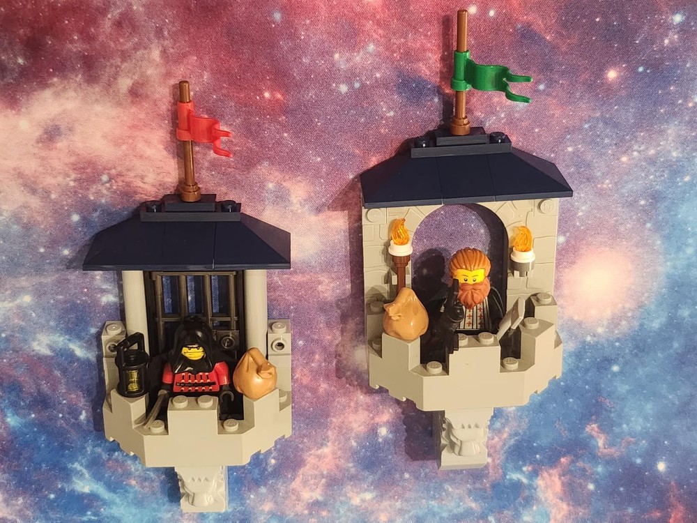 Lego Fairy Door Castle Theme (Postcard)