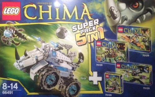Lego Legends of Chima Super Pack 5 in 1