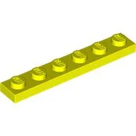 Plate 1 x 6 / Vibrant Yellow