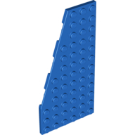 Lego Wedge Plate 6 x 12 Left / Blue