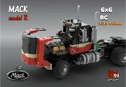 MACK Model R RC 6x6 1:13