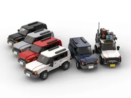 1990s Toy Land Cruiser - Set of Six Colors