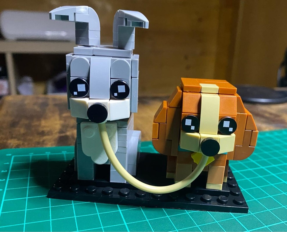 Lego Lady and the Tramp