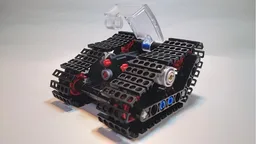 Mini tracked racing ATV