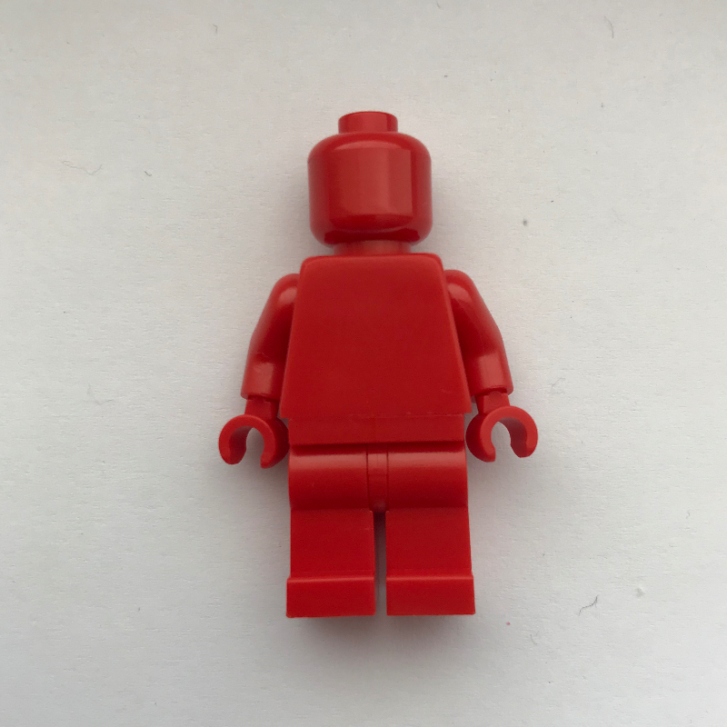 Lego Monochrome Red