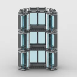 76216 Iron Man Armory Corner Section