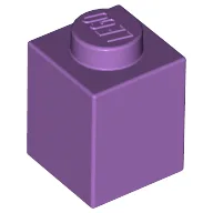 Brick 1 x 1 / Medium Lavender