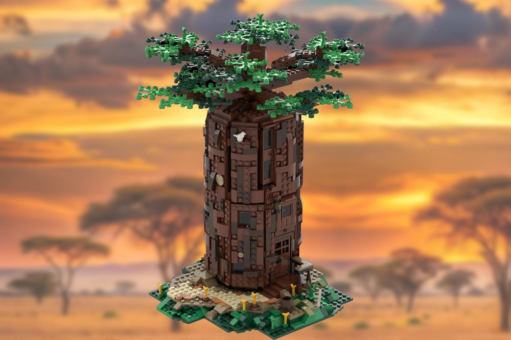 Lego Living in a baobab