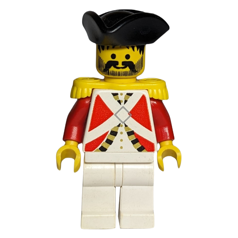 Lego Officer (Imperial Guard) - Yellow Epaulettes