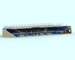 Tilton Road Stand Model from St Andrews @ Knighthead Park Stadium