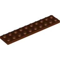 Plate 2 x 10 / Reddish Brown