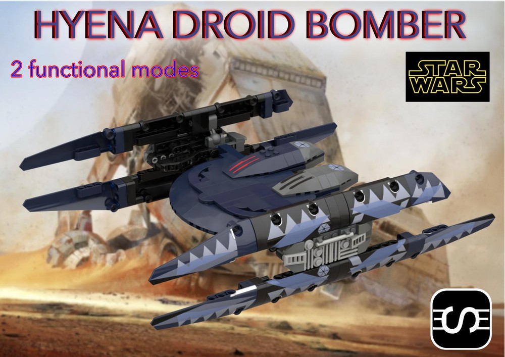 Lego Hyena Droid Bomber