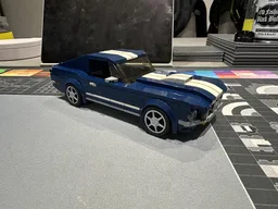 Mustang Fastback Blue