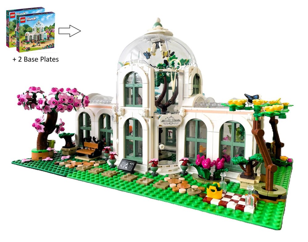 Lego Botanical Gardens Park Alternate build of 2x 41757