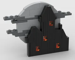 Haunted House Silhouette