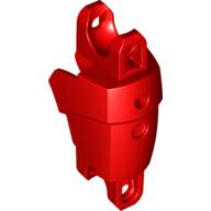Lego Large Figure Skeletal, Limb, with 2 Ball Sockets / Red