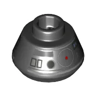 Cone 1 1/2 x 1 1/2 x 2/3 with BB-9E Droid Print / Black