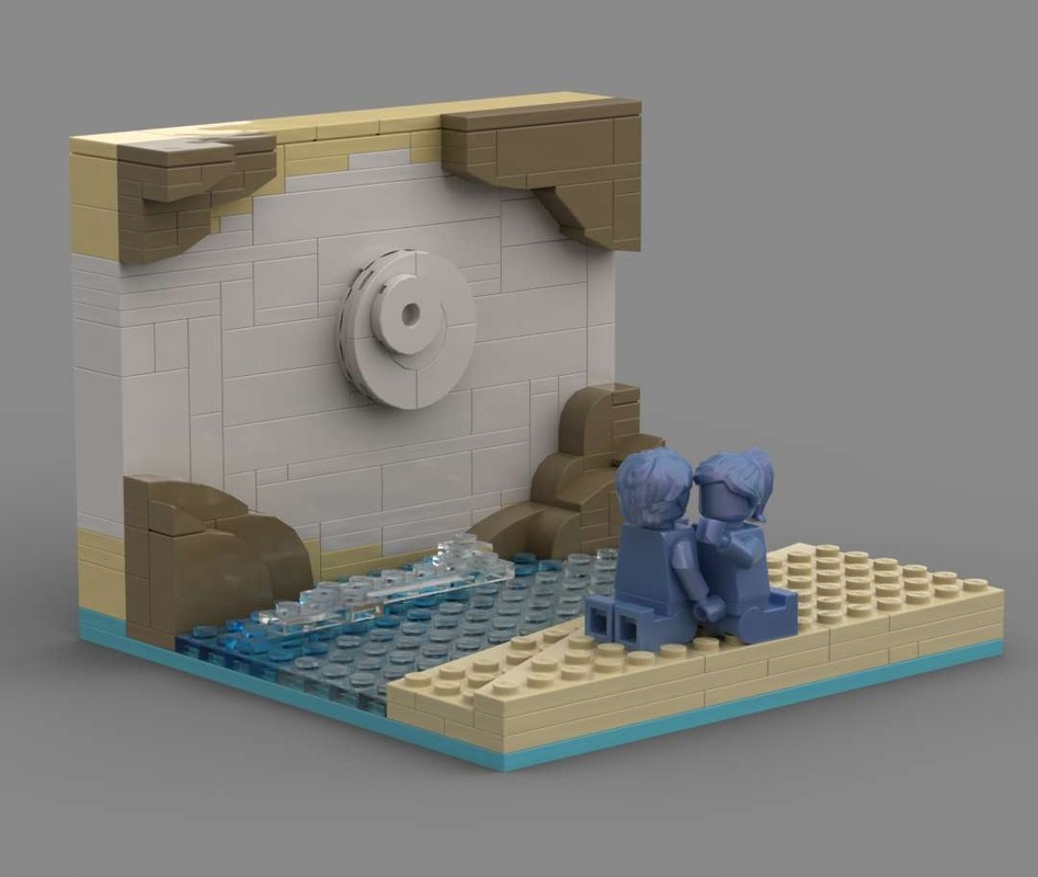 Lego Jyn and Andor Sacrifice 16x16 Series 6