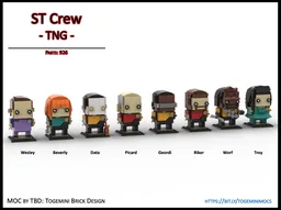 ST Crew - The Next Generation - Brickheadz