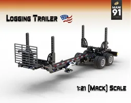 Logging Trailer for 1:21 Trucks
